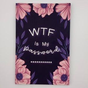 New WTF Is My Password book